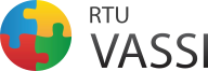 Logo of Riga Technical University, Latvia.